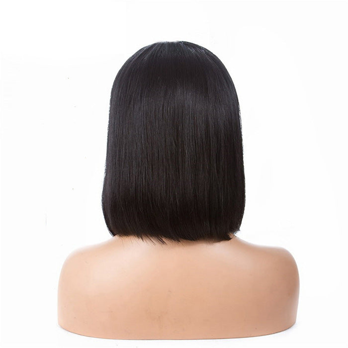 Bobo head black wig